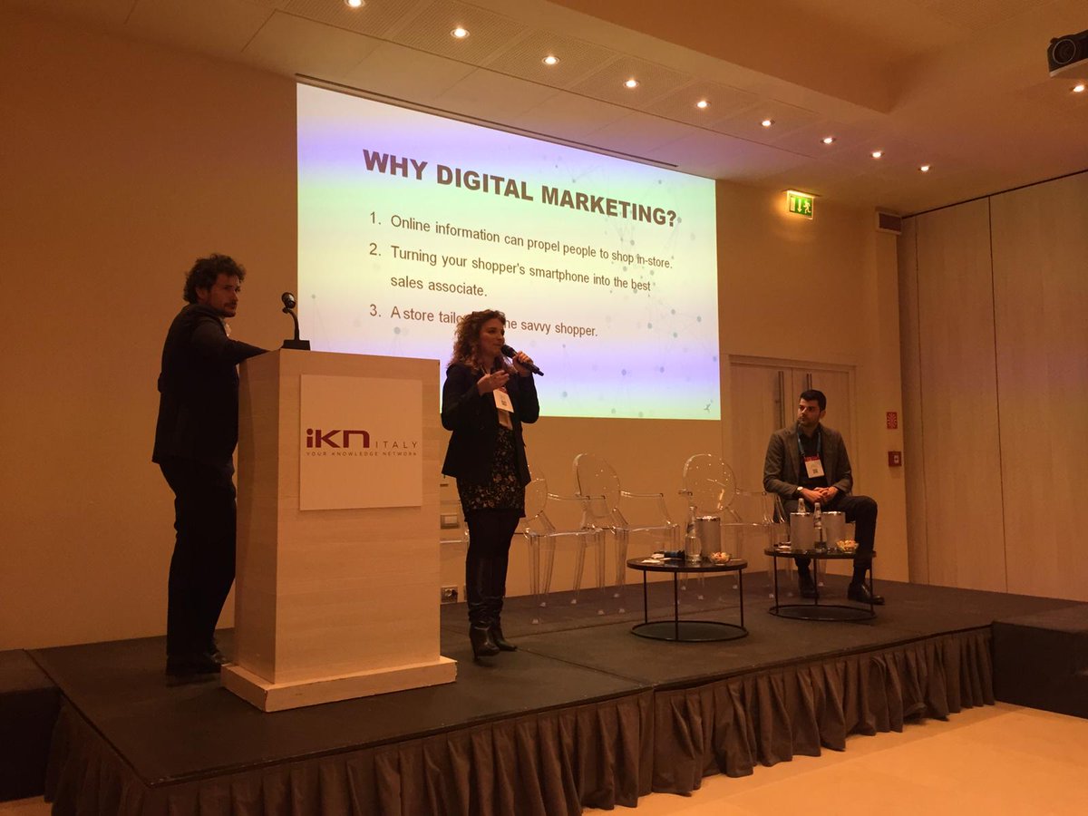 Reply_ITA's tweet photo. "Il digital marketing per il settore #retail permette di scardinare dei falsi miti e di offrire opportunità di business, in cui online e offline lavorano in sinergia" #LikeReply #FutureLab #RetailDigitalProgram https://t.co/qRtrScYN5k