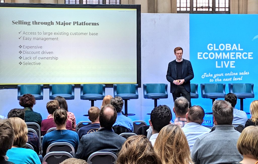 Adam highlights the challenges of selling in the Chinese #ecommerce market. It's important to be realistic about what is achievable for your business! #GeComLive #ExportingisGREAT