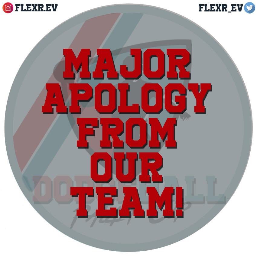 flexr_ev's tweet image. Sorry guys! Keep supporting us 🥺