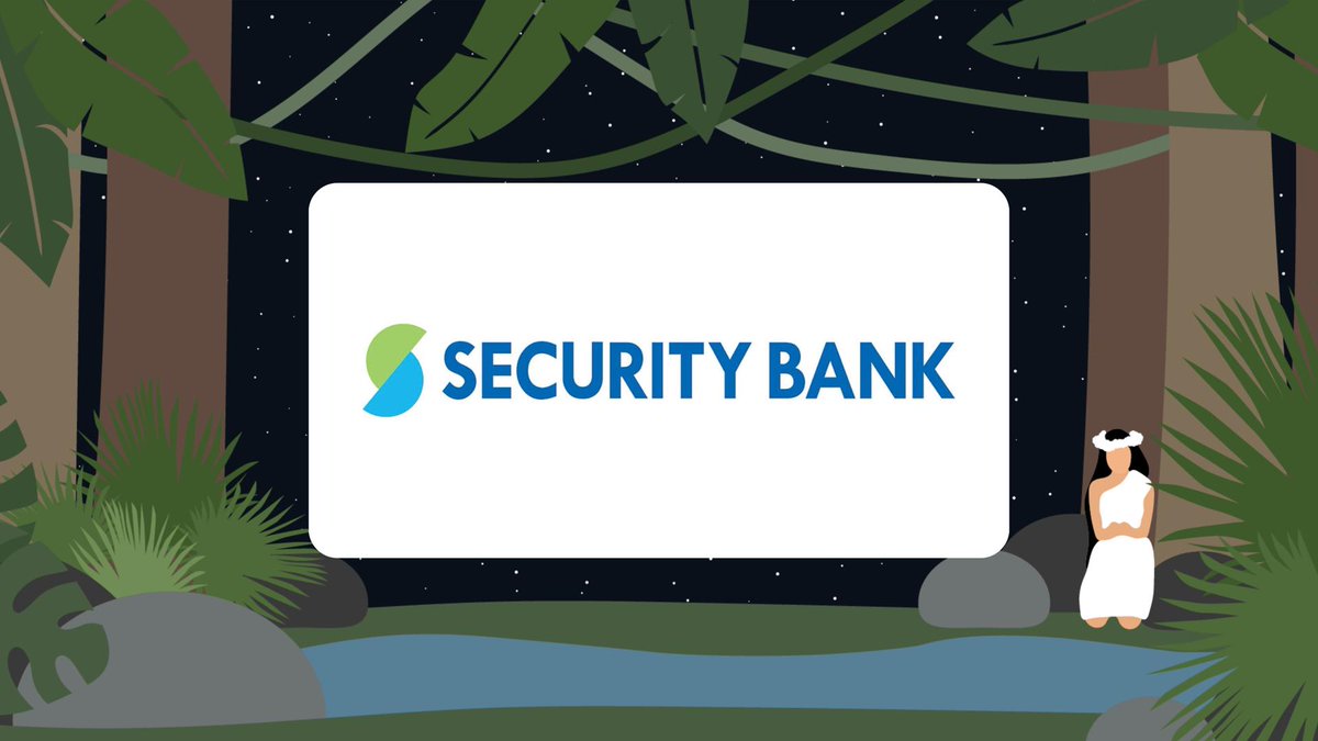 Halina2019's tweet photo. Security Bank 🏦 https://t.co/xzU9be3KEi