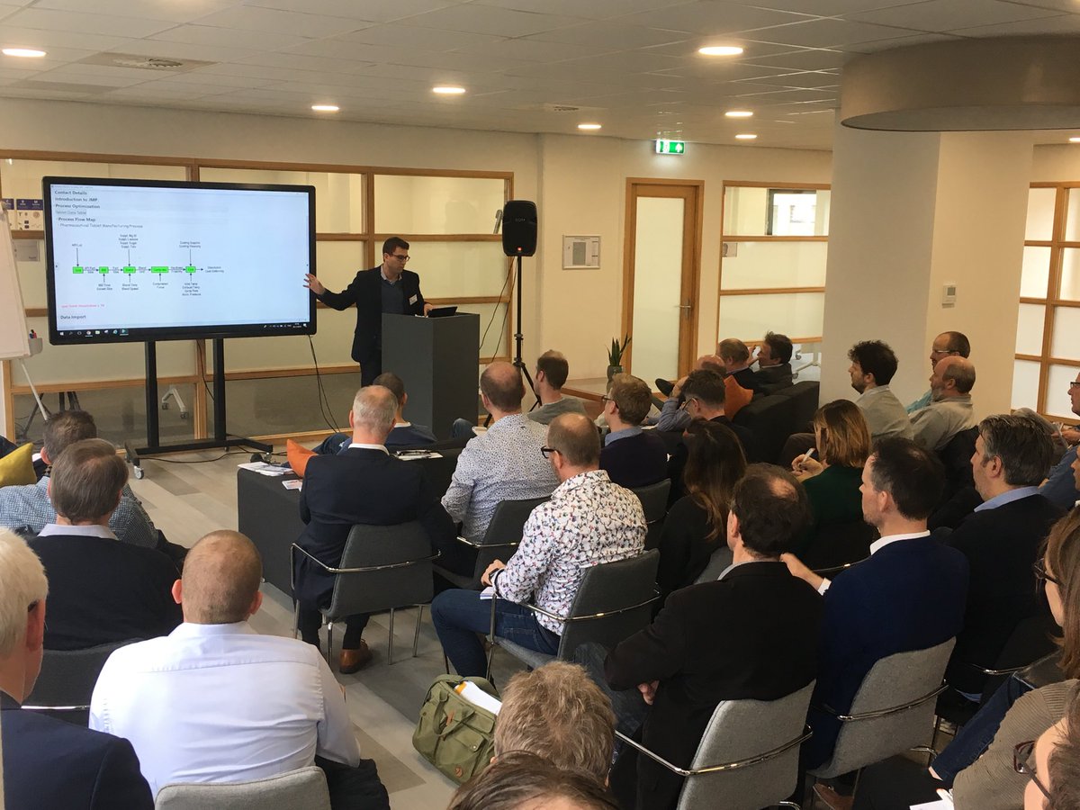 SymbolBV's tweet photo. Interessante bijeenkomst in samenwerking met JMP: Beyond #sixsigma using JMP. https://t.co/WXslNyqRvd