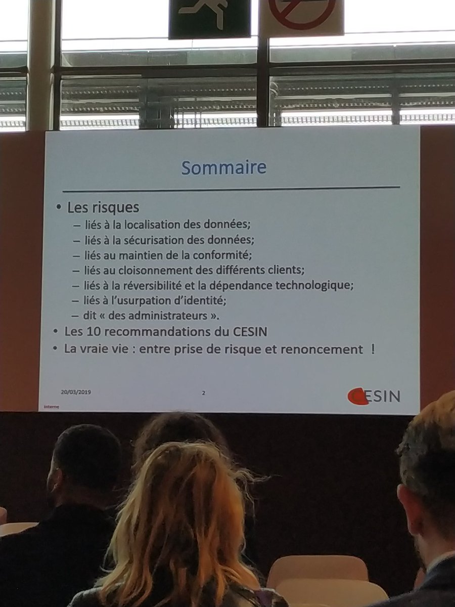 loirtech's tweet photo. Les risques du cloud et la localisation des données. Avec @CESIN_France @ForumSecuCloud @Cloud_WorldExpo #cloud #numerique #gafam #team #loirtech https://t.co/TXBlpU0YlN