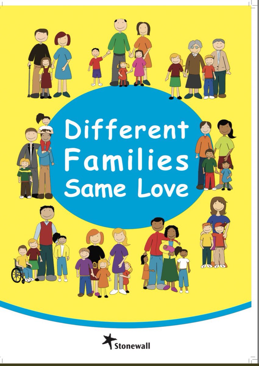 Cmacf76's tweet photo. Here’s the posters we use in a primary school setting which empowers teachers to speak about and celebrate different families. I challenge anyone to point out anything in this which is not ‘age appropriate’. https://t.co/xhApKY6oDW