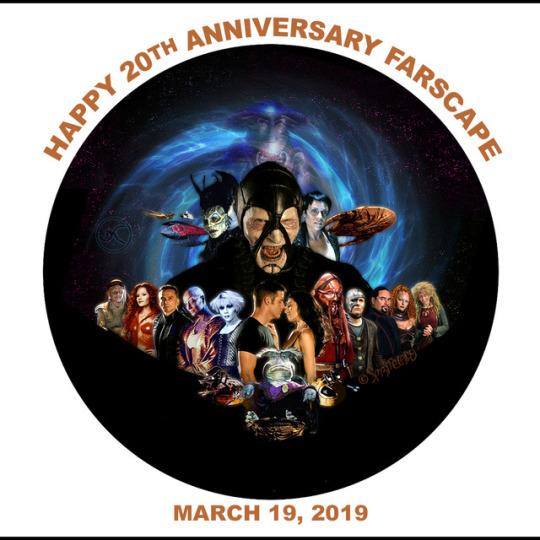 AndrewLarson27's tweet photo. 20 years ago, Fascape aired on TV! One of my frellin' fav shows of all time. Love you all so much. Thx 4 the memories, good times cruising the universe, and weird space treks @TheClaudiaBlack @GigiEdgley @AnthonySimcoe #Fascape #scifi #frell #FarscapeNow #Farscape20thAnniversary https://t.co/KtDchLLnbg
