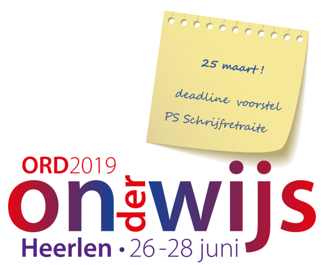 ord2019's tweet photo. Als je wilt deelnemen aan de PS schrijfretraite voorafgaande aan de ORD 2019, stuur dan je voorstel in voor voor 25 maart 2019.

Kijk op de website voor de details: https://t.co/TAP0tFsrQr

#ord2019 @ord2019 @OU_Nederland @Welteninstituut https://t.co/Bv7lGLE8Kf
