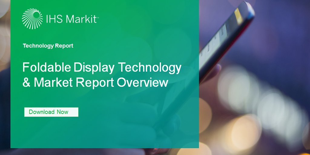 OmdiaHQ's tweet image. Foldable #AMOLED panel shipments to top 17 million units by 2021. Learn more about the growth of the #FoldableDisplay market.  ihsmark.it/nzaO30o2EHl