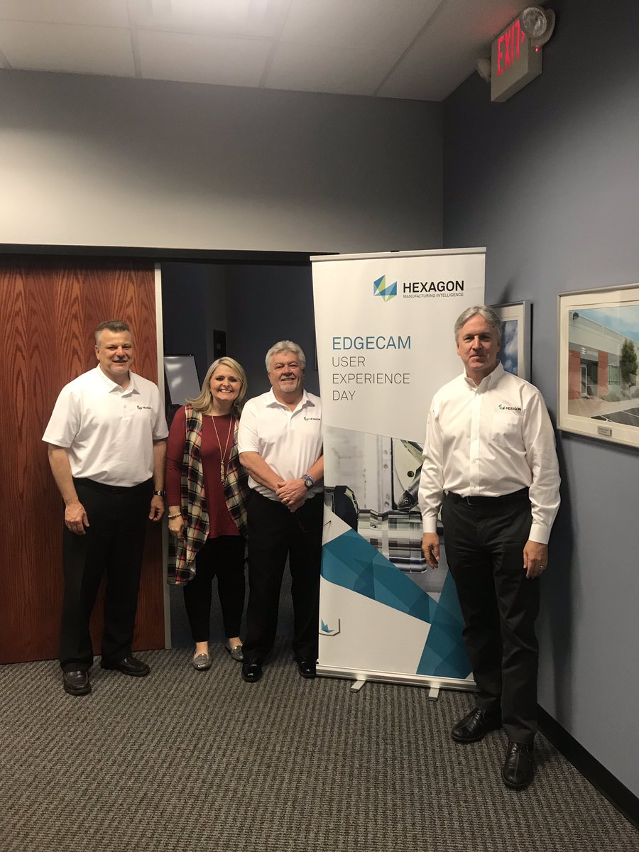 EDGECAM <a href="/edgecam/">EDGECAM</a> <a href="/Hexagon_ps/">Hexagon Production Software</a> Team ready to go in Dallas, TX User Experience Event