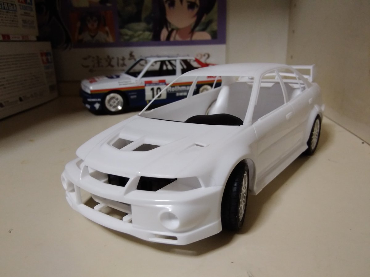 Ca2643 最近taxi2を見たのでタミヤのパーツだけでカリスマgtを作るチャレンジ