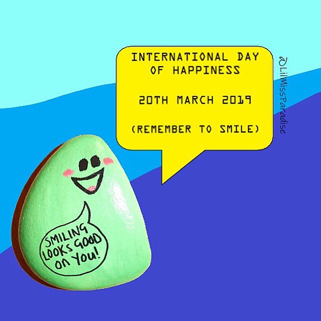 KayleighFisk's tweet photo. International Day of Happiness💛
Don’t forget to smile it looks good on you! https://t.co/OOk2Ac24R6