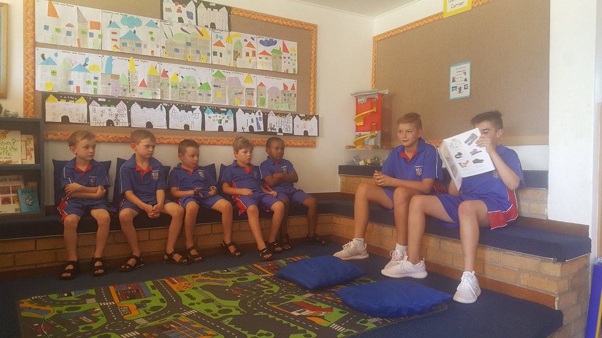 sylmcinerney's tweet photo. Bennies Grade R's enthralled while the Grade 7's read to them. #love reading. @BenniesJP https://t.co/zl030QUHYN