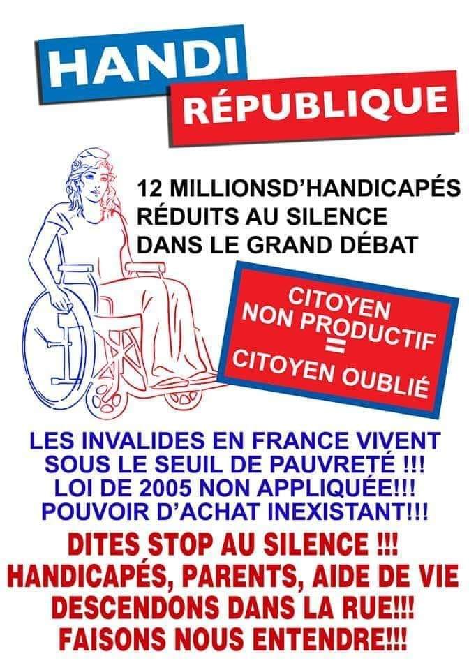 baktunkatuntun's tweet photo. #GiletsJaunes #ActeXIX #GiletsJaunesConstructifs @s_cluzel Nous avons signé(e)s une pétition en 2017 pour qu' @EmmanuelMacron nomme un(e) Ministre pour le Handicap (puisque cause Nationale du quinquennat)🆗que vous ne soyez pas rattaché(e) au @MinSoliSante😠Alors pourquoi ce🤫🤔 https://t.co/OvQkRpLmMs