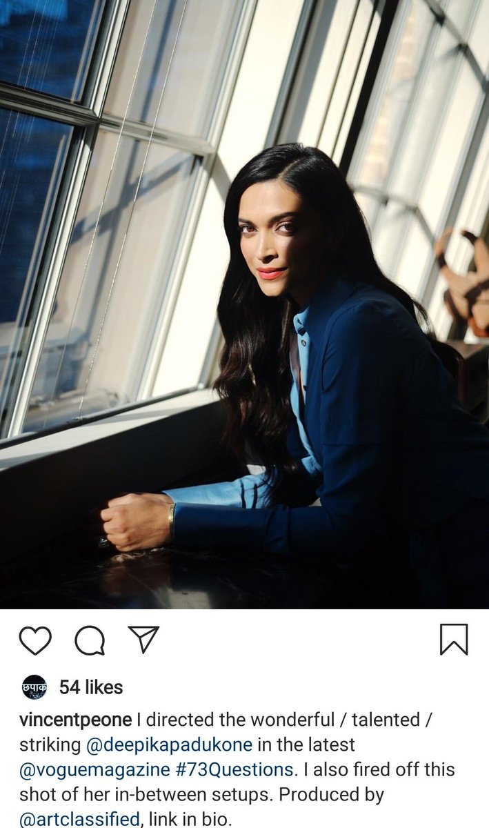 TeamDeepikaMY_'s tweet photo. The Director of #73Questions Vincent Peone on instagram https://t.co/32t8JjdlAW