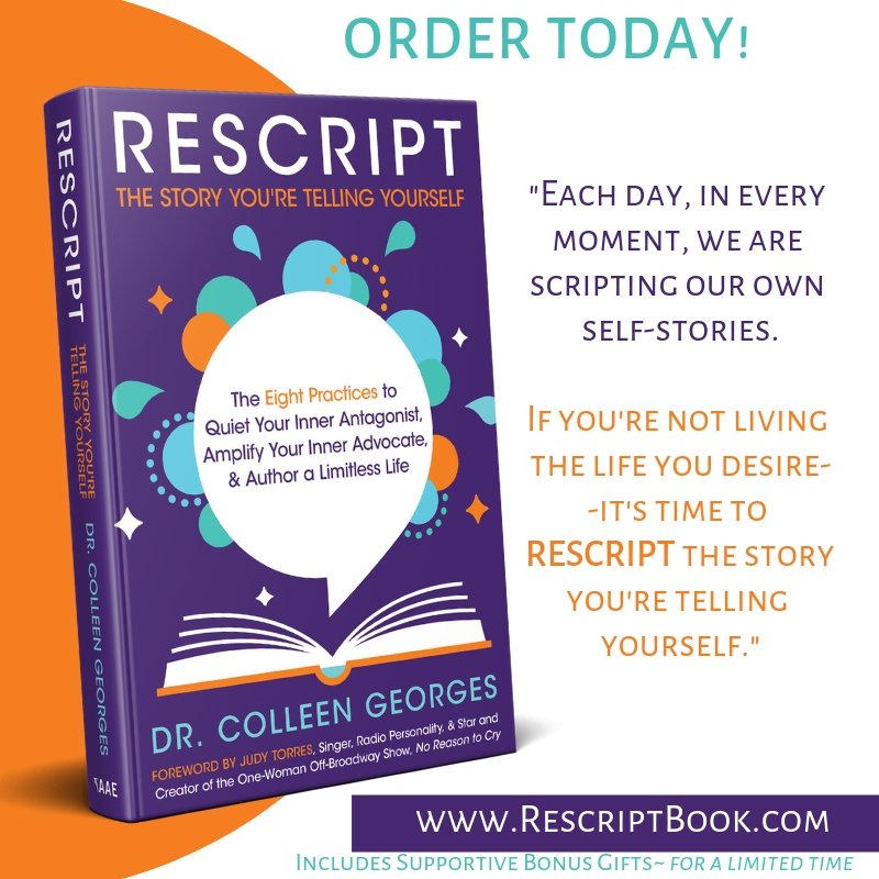 soul_shift's tweet image. Are you beating yourself up over mistakes you’ve made? It’s time to #Rescript the Story You’re Telling Yourself! RescriptBook.com