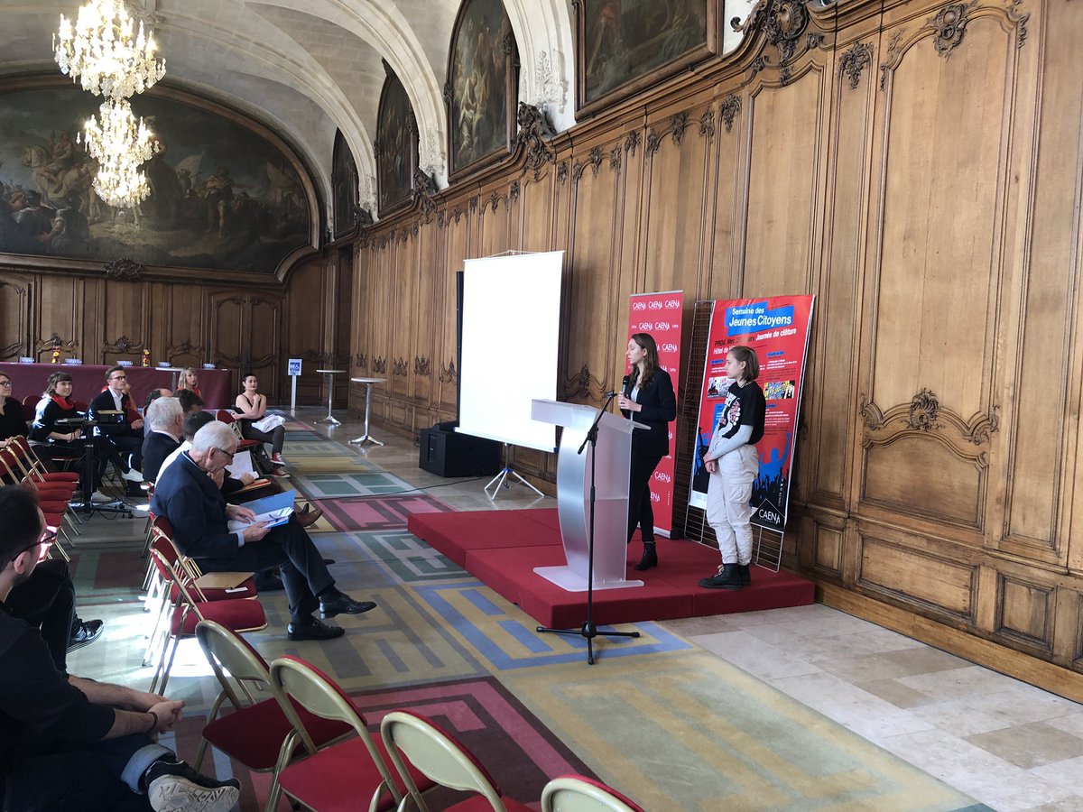 #CaenTesJeune
Très belle prestation de nos ambassadrices #CapVersLeSup, qui ont pitché devant le jury.