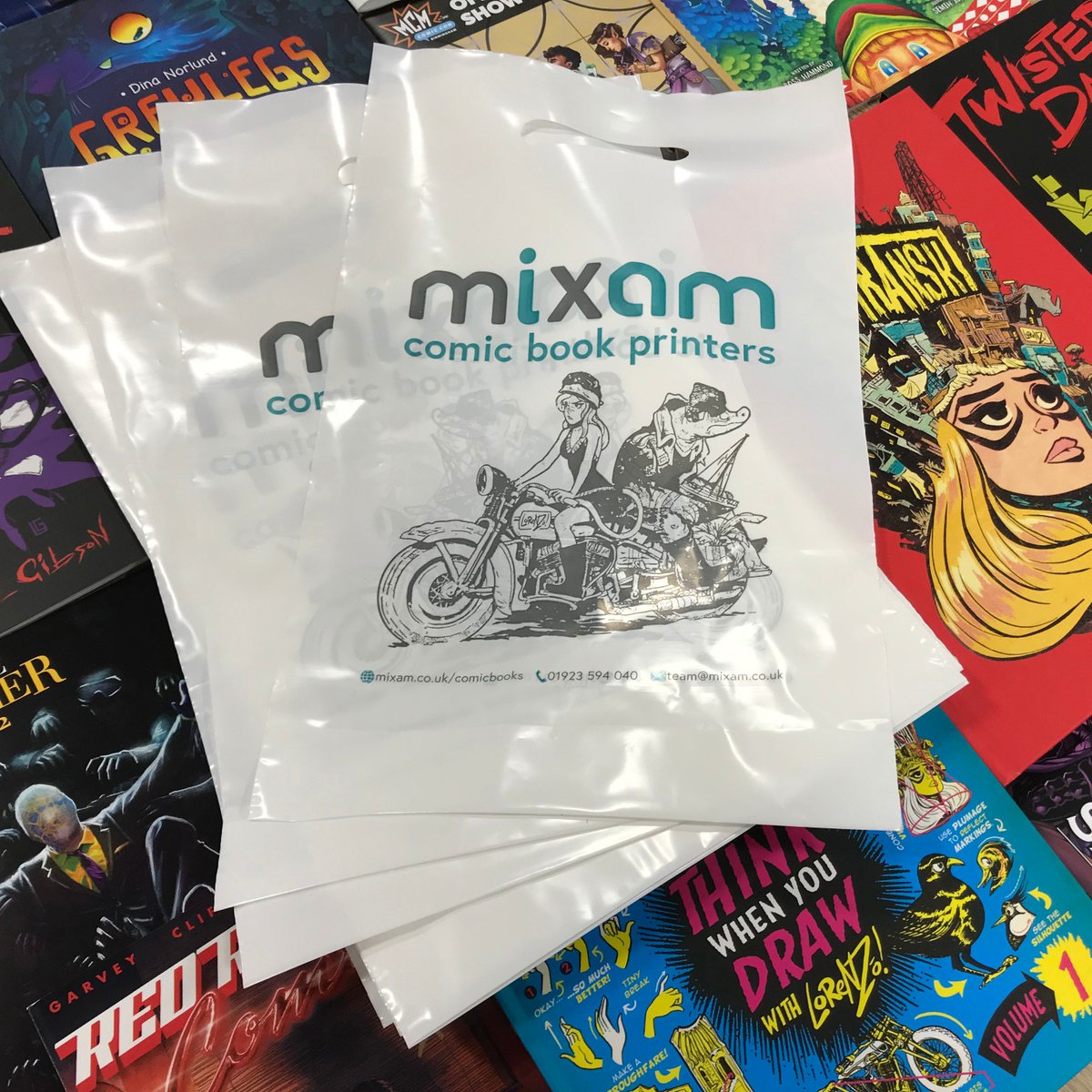 Mixam (@mixamprint) on Twitter photo The UK #comiccon season has begun, so we're sending FREE bags to #indiecomic creators who print lots of #comicbooks with us. Want to #makecomics? Check us out mixam.co.uk/comicbooks. Special thanks to the <a href="/EtheringtonBros/">EtheringtonBrothers</a>. Bags are biodegradable. Do not place over head or eat. The UK #comiccon season has begun, so we're sending FREE bags to #indiecomic creators who print lots of #comicbooks with us. Want to #makecomics? Check us out mixam.co.uk/comicbooks. Special thanks to the <a href="/EtheringtonBros/">EtheringtonBrothers</a>. Bags are biodegradable. Do not place over head or eat.