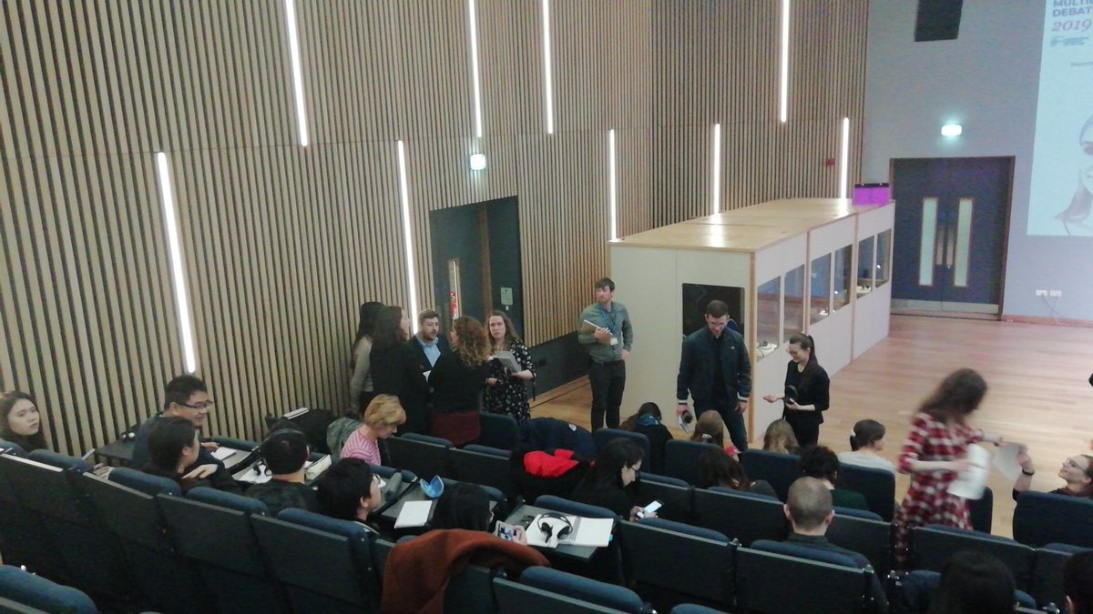 HW_LifeinLINCS's tweet image. Our MSc students responsible for the interpreting services #HWUMLD #LoveWattYouDo