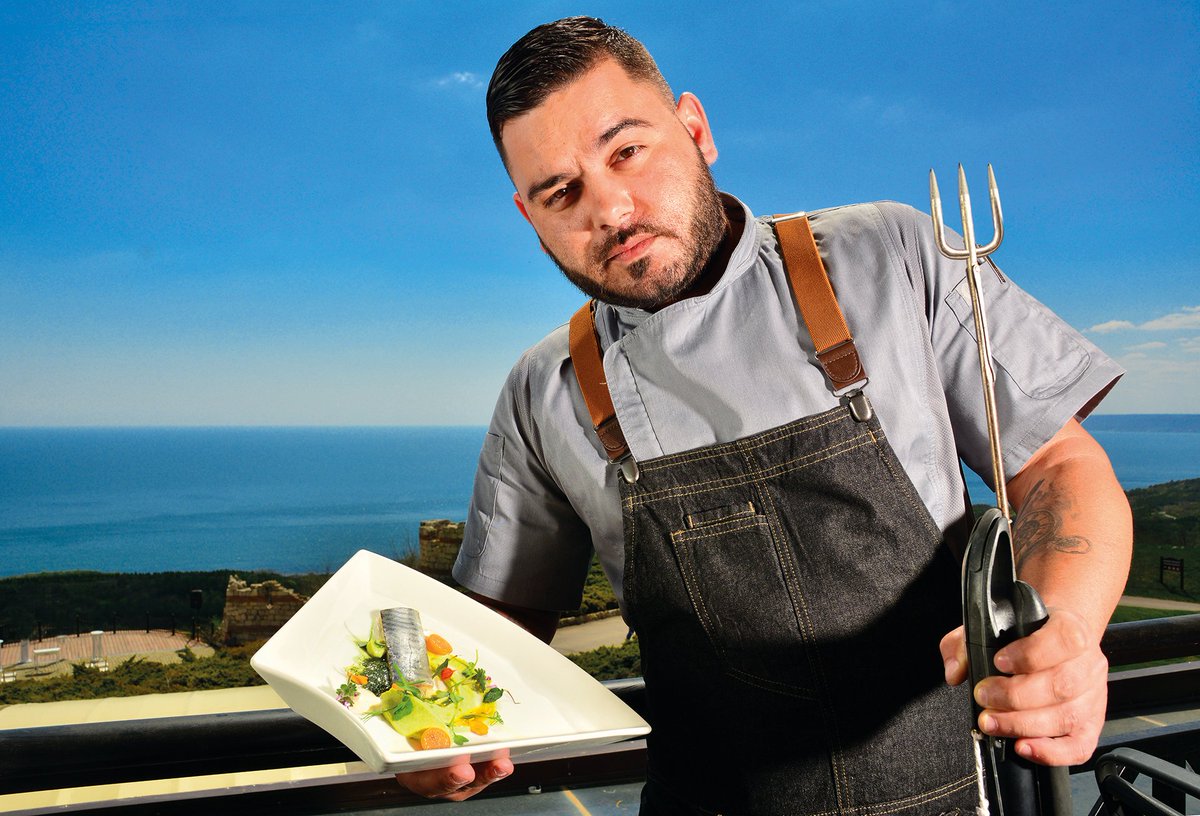 The #chef of #BlackSeaRama #Golf &amp; Villas Ivan #Kirin is one of the characters featured in the book "20 Bulgarian Top Chefs" by the photographer Ilian Iliev. The #book came out first in English a year ago, and is now available on the #Bulgarian market.