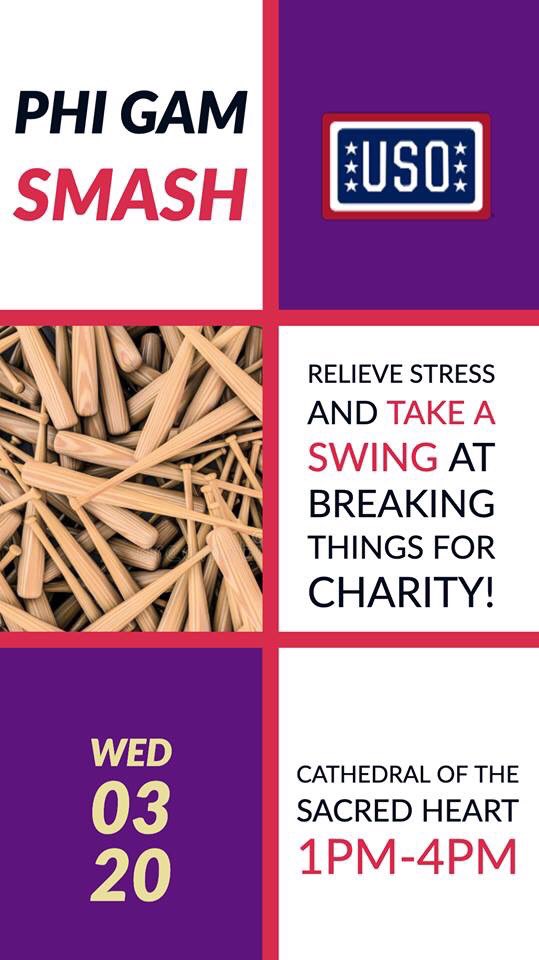 Thank you for coming out yesterday! Our next event is today from 1-4 on the Cathedral Lawn, where we’ll be smashing pianos. Come relieve some stress!