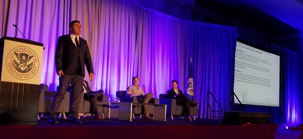 aka_GeekGirl's tweet photo. SVIP Founders discuss their experience working through the DHS S&T SVIP program. @dhsscitech #SciTechShowcase https://t.co/8KHmqjt7AU