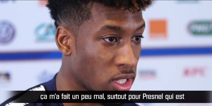 ParisFansfr's tweet photo. 🔴🔵Kingsley #Coman "L'élimination du #PSG ? Pour l'image du club, ça m'a fait un peu de mal"
➡️ Plus d'infos ici : https://t.co/KG4kua7d6E #TeaPSG https://t.co/uvDk0xciWR