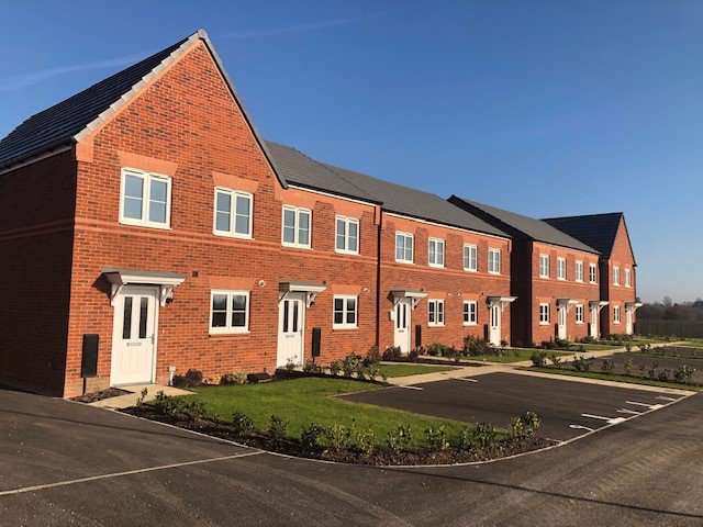 Queens Drive #Nantwich #Cheshire - A brand new development consisting of ten, 2 &amp; 3 bedroom homes available to buy through #SharedOwnership on behalf of <a href="/peaksplains/">Peaks & Plains Housing</a>. ow.ly/Y35l30o6PjL