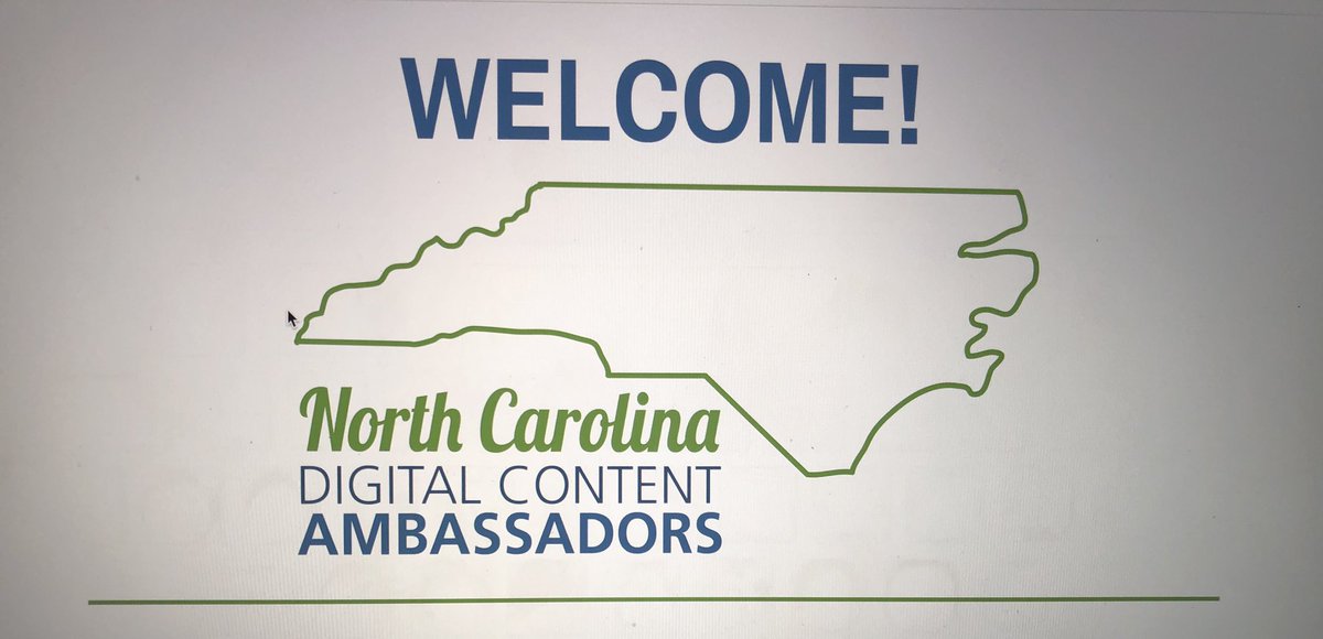 mrscraindrop's tweet image. So excited to be apart of this amazing group of educators!! #NCDCA19 #DigitalCurator #whatisyourpassion