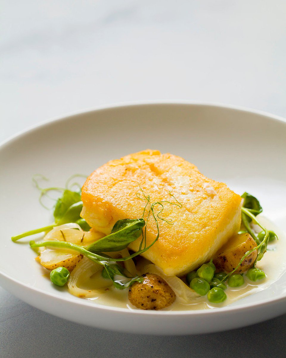 🚨HALIBUT SEASON HAS STARTED!🚨 
We are so excited to bring you this mouthwatering fish! Come in and taste all of our different preparations! 🤤🎉  #HalibutVeloute #FreshFish #SeasonOpening