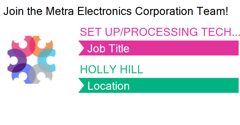 OrlFLJobs's tweet photo. Job Opening: SET UP/PROCESSING TECH Plastic Injec in HOLLY HILL, FL! Metra Electro #jobs https://t.co/wKuPcEmLtQ https://t.co/MFho3I7nO1 https://t.co/6wGpLdJLd3