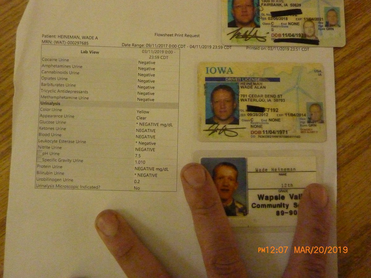 WadeHeineman's tweet photo. I discovered via Clerk of Court (Sheriff's office wouldnt tell) it was Oelwein Library made the complaint 3/11

This was done to block my appeal

Then intentionally lied about my description of a dream to make it seem I "heard voices that told me to kill people"

Jesup Library https://t.co/ftNr7NcZRA