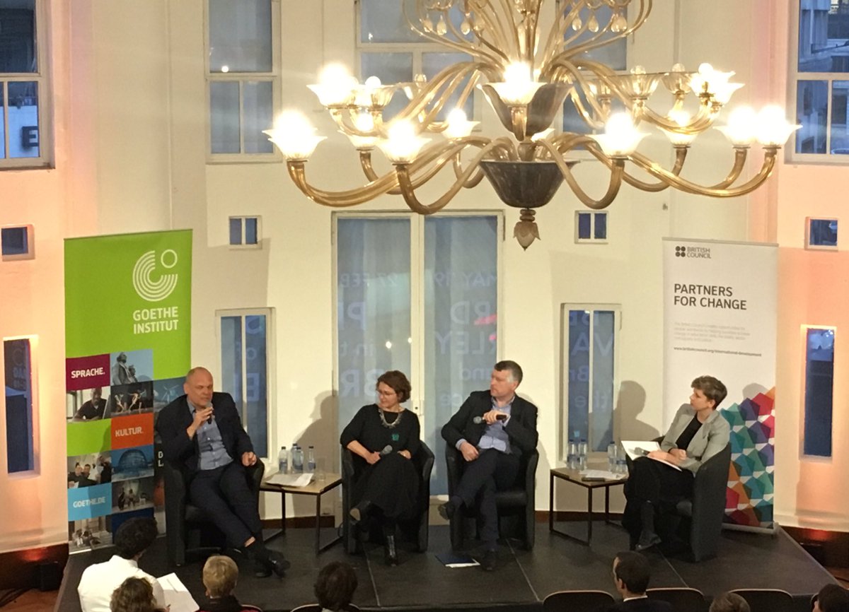 be_British's tweet photo. Working together is more important than ever to foster cross-cultural initiatives. Thank you for the fruitful discussion with @ciarandevane, @johannes_ebert_ , @katyabo moderated by @gittezschoch https://t.co/JEO5EK6X4D