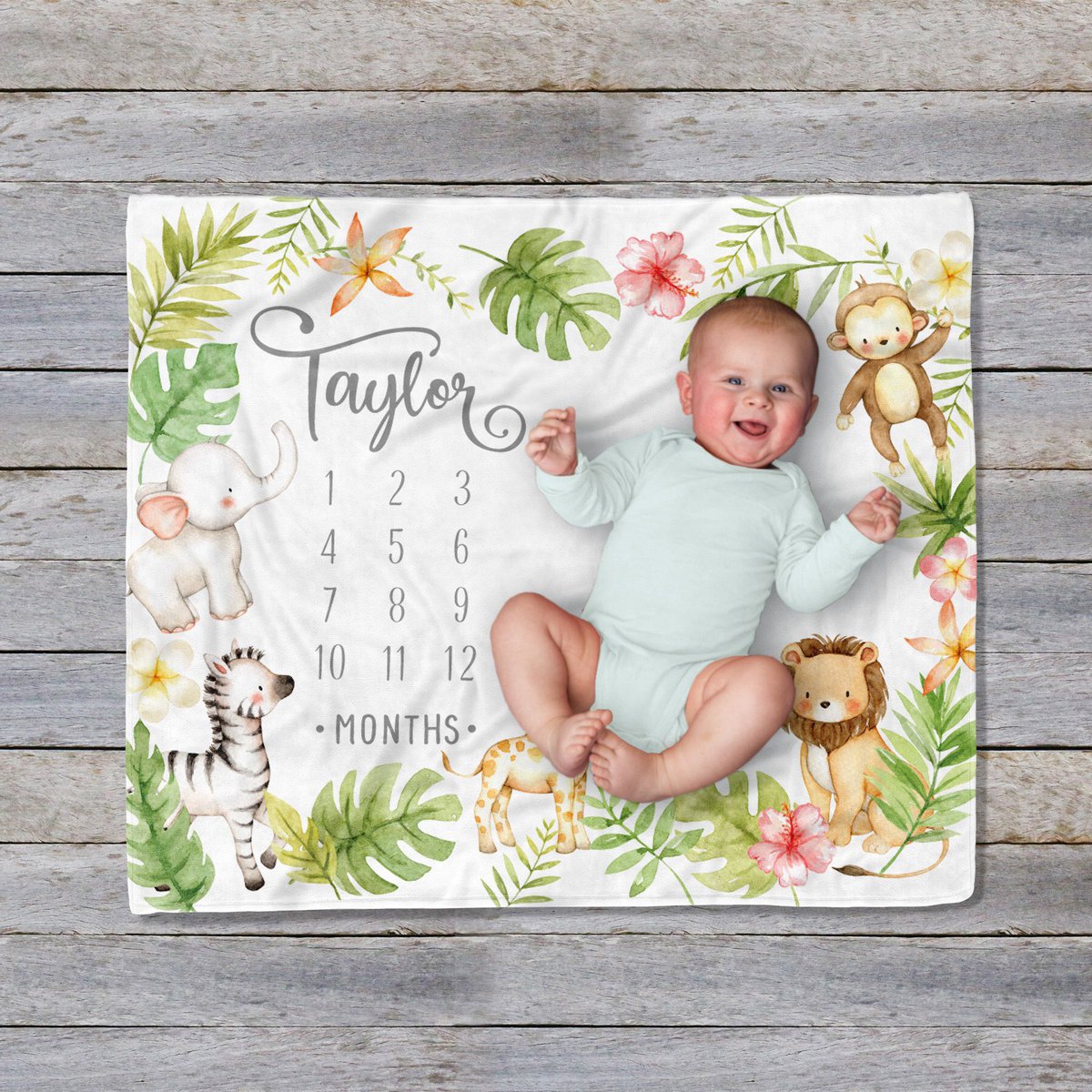ThelmaBStudio's tweet photo. Excited to share the latest addition to my #etsy shop: Boy Milestone Blanket Safari Milestone BlanketSafari Nursery Decor Gift for Baby Boy Growth Tracker Shower Gift for Boy Jungle Nursery Decor https://t.co/u8btWb0CQv https://t.co/l7tFLg0IvS