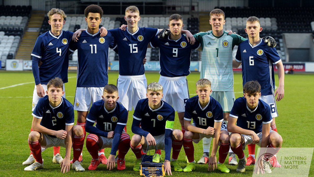 #SCO17s | Here's how your Scotland Under-17s team line up against Portugal in Paisley this evening.

#YoungTeam