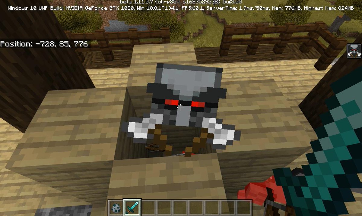 Scott Eckosoldier New Bad Omen Hero Animations For Bedrock Pops Up When You Kill Pillager Leader Or Complete A Raid Works Like The Totem T Co Mbseul0tao