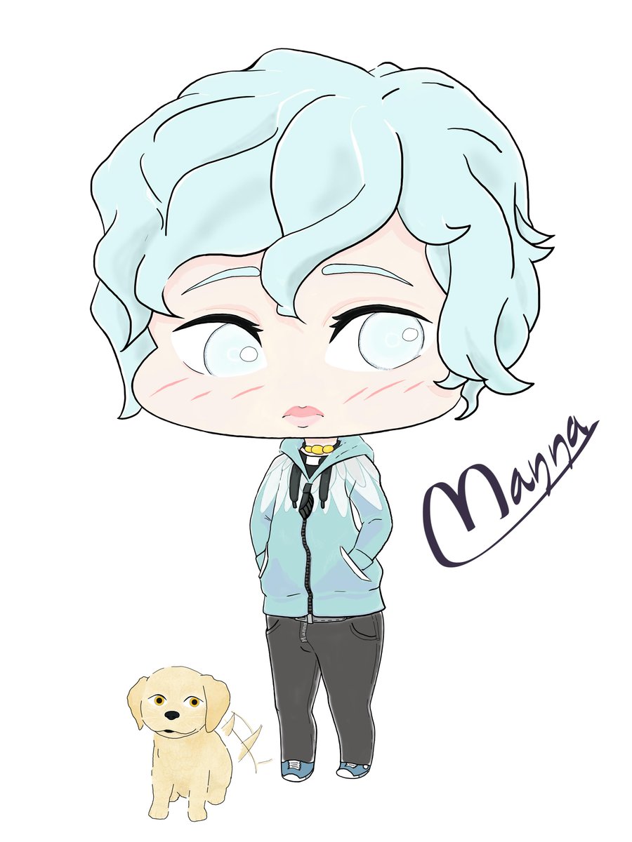 Cooking_Manna's tweet photo. He aquí mis dos primeros dibujos a digital
Ícaro y Sophie chibis del juego #ChanPrin, creaciones de estas señoritas-> @XianNuStudio 
Denles mucho amorsh por que ellas lo son mas 🖤

(Si quieres ganarte un chibi entra a nuestro amino y participa en los concursos🏆 Link en perfil ) https://t.co/ykxtMwREVT