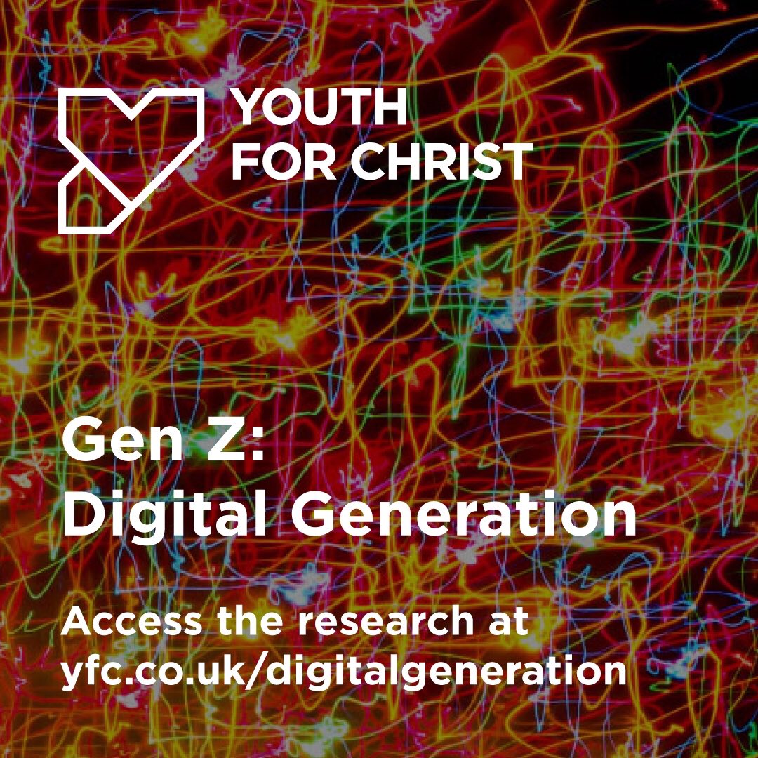 Our new research Gen Z: Digital Generation is out now! Get access to the research at yfc.co.uk/digitalgenerat… #youthwork #digital #evangelism #digitalevangelism #youthculture