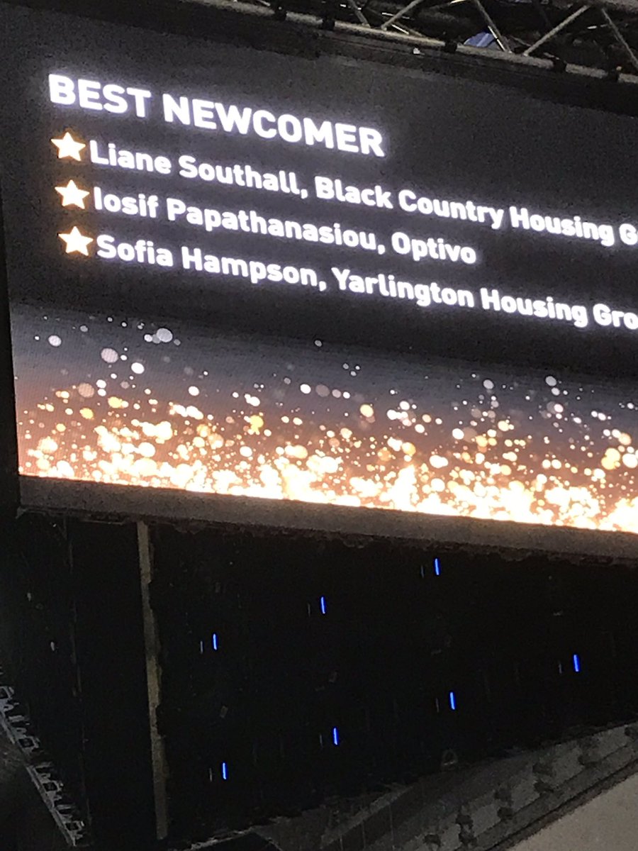 Name up in lights, not a winner according to the judges but @yarlingtonhg have won since Sofia joined us #NHFFinance