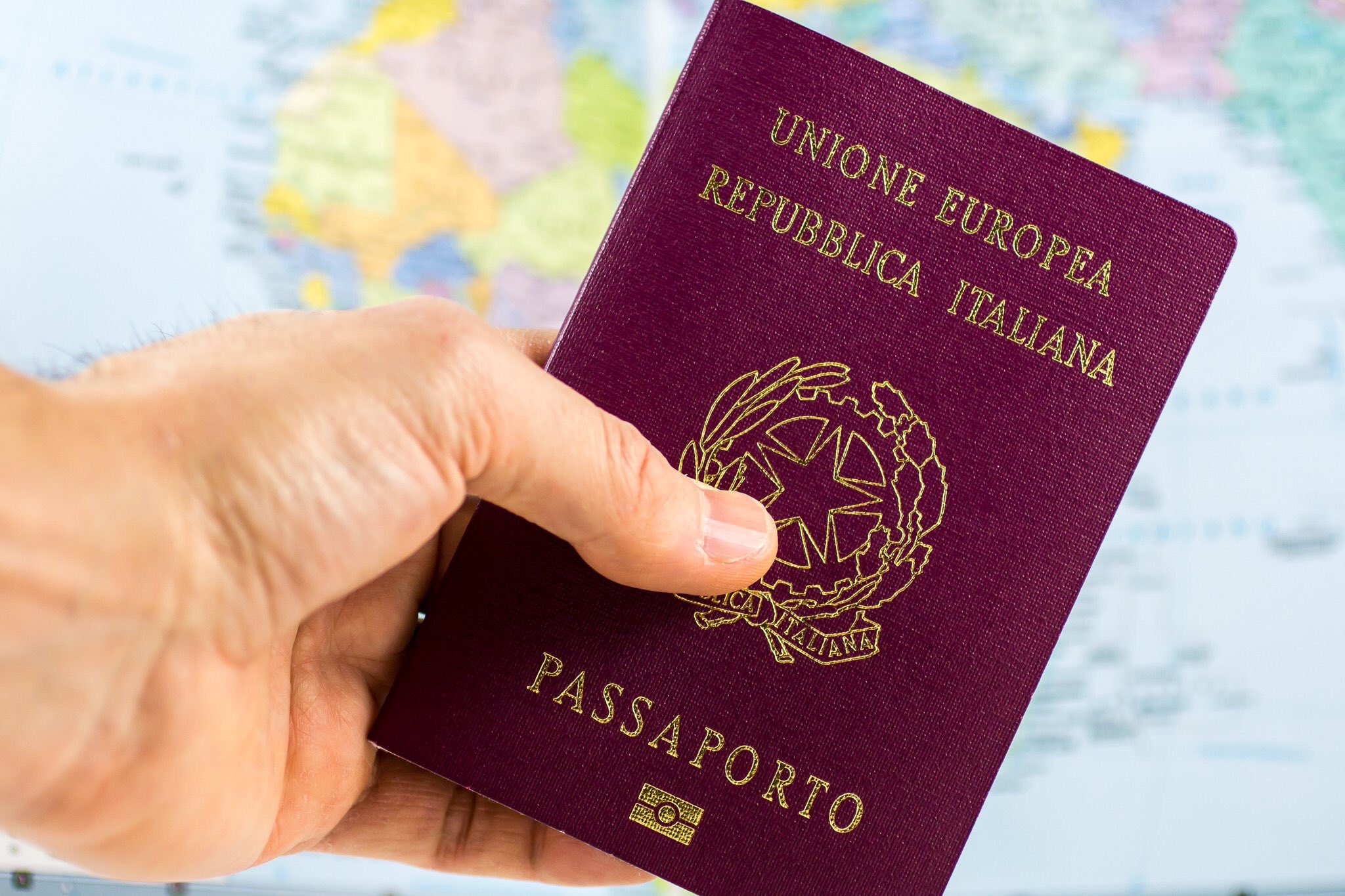 паспорт гражданина италии