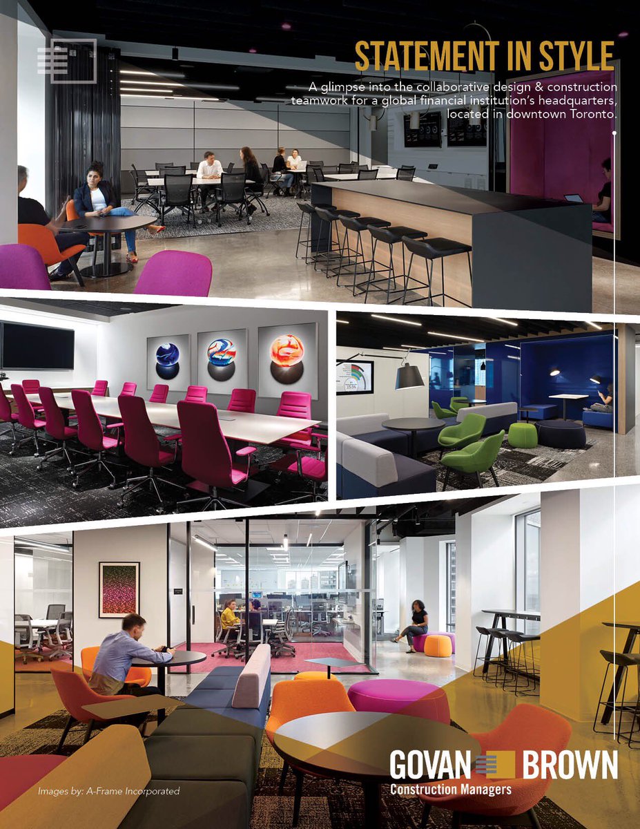 GovanBrown's tweet photo. Check out this space our Toronto team has completed for a financial client. #ibigroup #eventscape #alulalighting #aframestudio #jll #govanbrown #teamwork #commercialinteriors https://t.co/dazOn3x8DA