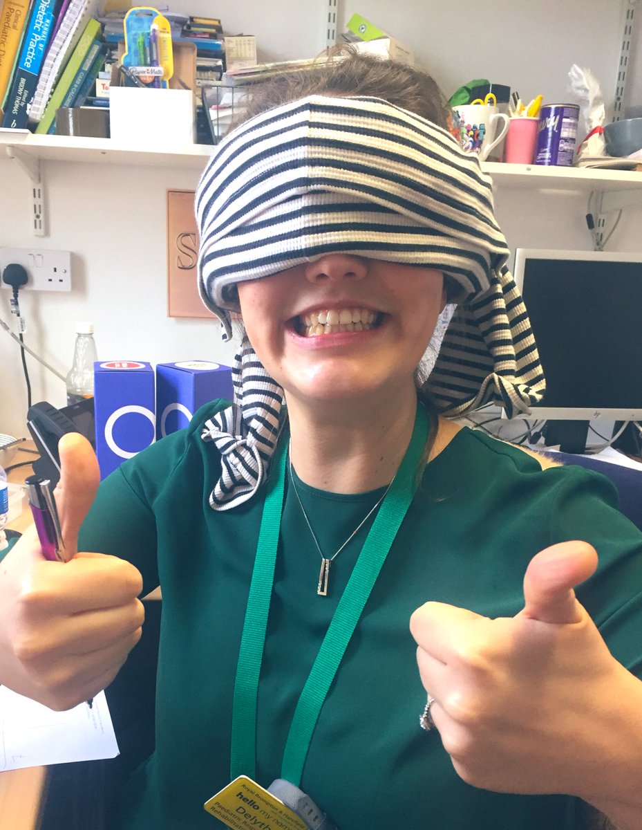gsmarsh's tweet photo. Inaugural @RBandH Paeds Rehab & Therapies #bromptonbrownieoff was today! Great fun, sugar levels off the chart!! 😀✨. The winner was... Enfys🏆🙌🏼 with her incredibly gooey #cremeegg brownie (bottom right under foil) #AHPsintobaking #teambakes #homemade #sugarlows #blindtesting😂 https://t.co/AJUKXjSfzL