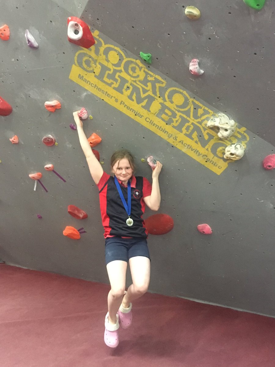 JessicaBaker112's tweet photo. Great day @rockoverclimb for Greater Manchester Schools Climbing Competition. 2nd place with my squad buddies around me in KS2 https://t.co/ljStTIyrt0