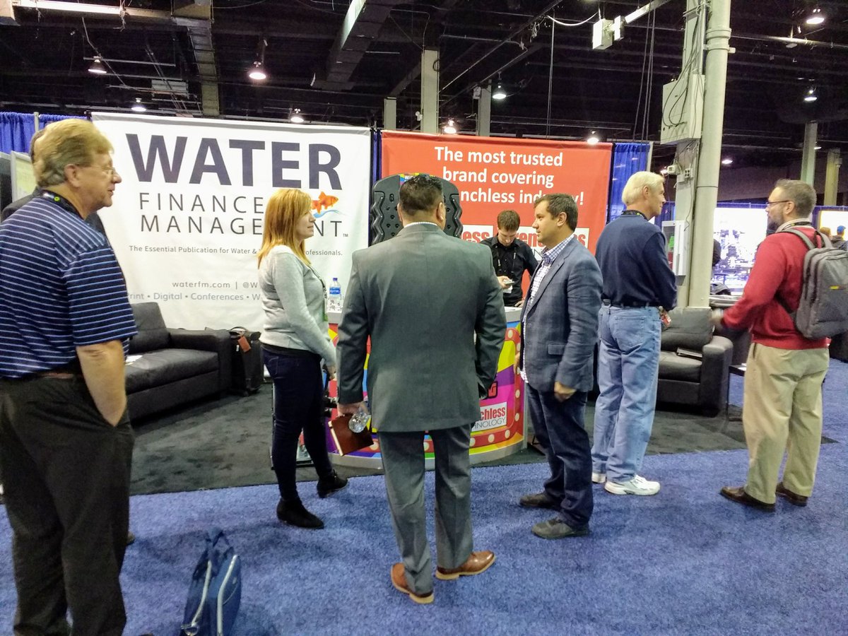 TrenchlessTech's tweet photo. Lots of visitors for the last day at the TT booth @NoDigShow. See everyone in Denver 2020! #nodigshow2019 #NoDigChicago2019 https://t.co/yZkYuysWCr