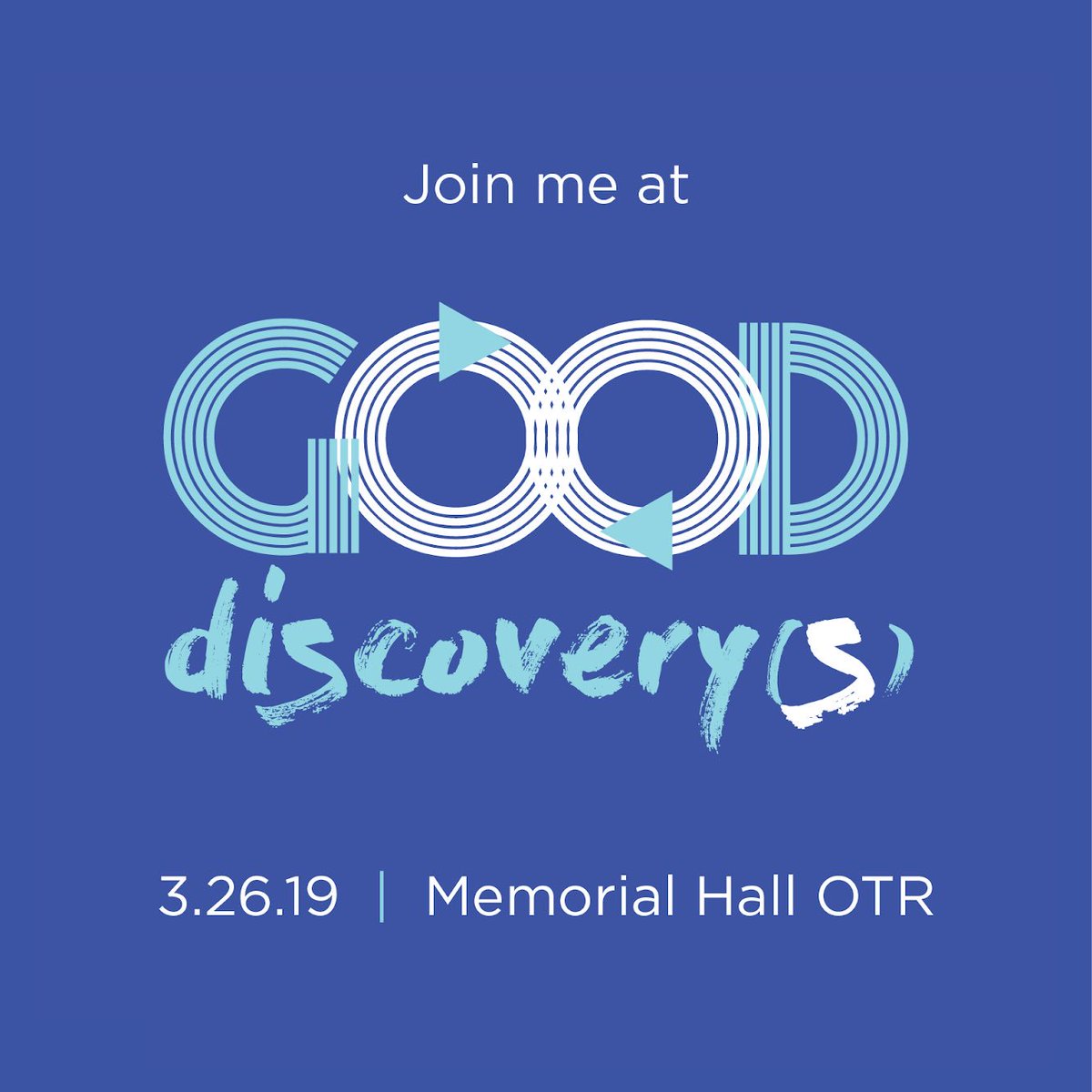 Less than a week away! Cincinnati, 3-19 Coffee is participating in the Good Discovery(s) Festival - a day of engagement around civic innovation. We are serving coffee to event attendees. See you on this educational and inspiring day! More info/tickets: gooddiscoverys.com