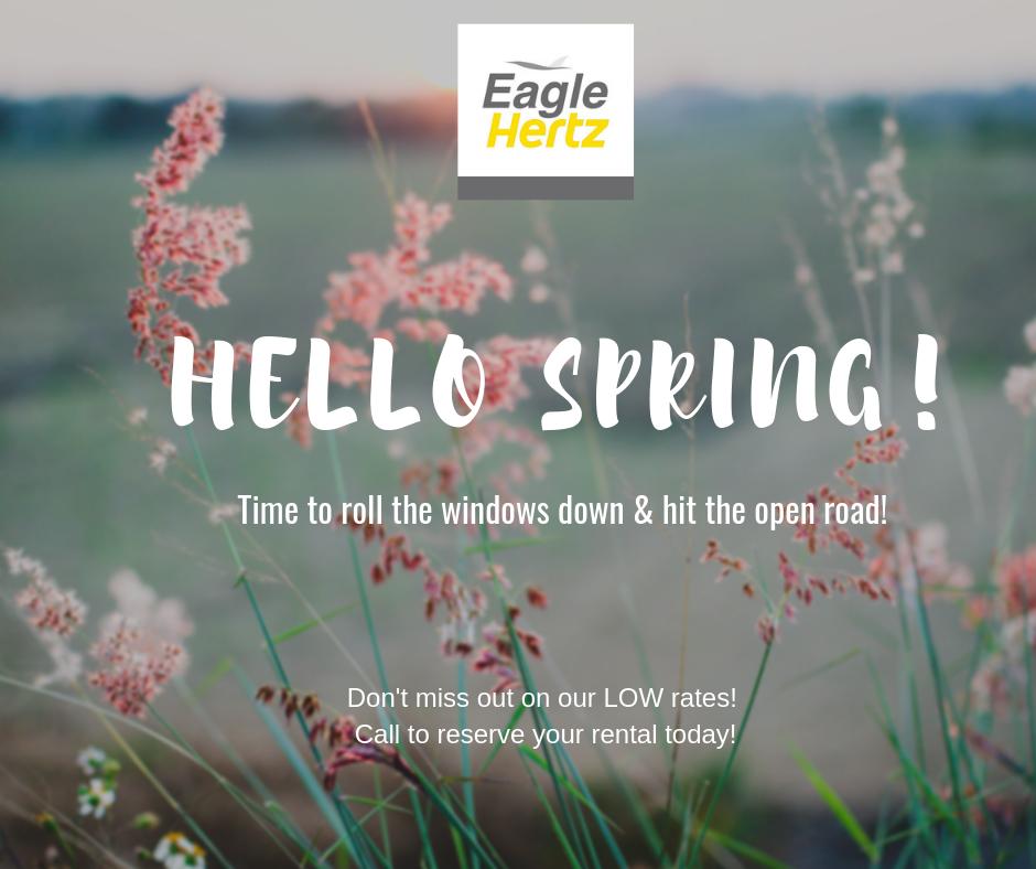 EagleAutoLLC's tweet image. How will you spend the #firstdayofspring? Check out our wide variety of rental vehicles! Travel in style this #SpringBreak! #hsv #shoals #travel