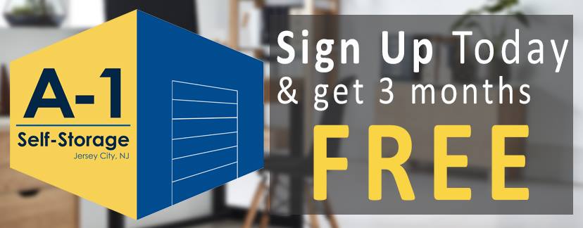 A1SelfStorageNJ's tweet photo. Enjoy the freedom of self-storage for half the price! We're offering 3 months of free #storage to every customer who signs a 6 month agreement with us at A-1 Self Storage in #JerseyCity. https://t.co/u3LQWhJ9cP https://t.co/aFveE4420g