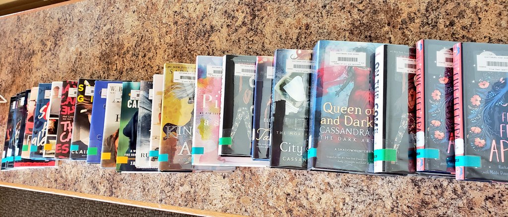 Who is ready for Spring Break? 🙋‍♂️🙋‍♀️ Before you check out for break, stop by the Media Center to pick up on of these new books. #SpringBreak #firstdayofspring #bookstagram #WednesdayWisdom #FiveFeetApart #Riverdale #SABRINA