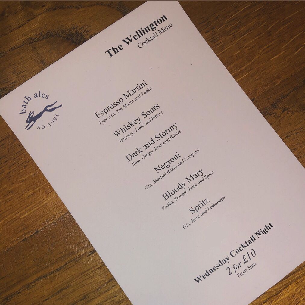 Wednesday night is Cocktail Night at The Welly! 🍹The new drinks are available every day, but why not enjoy one of our delicious cocktails for a special price of £7, or 2 for £10, after 5pm every Wednesday? #humpday #cocktail #espressomartini #coffee