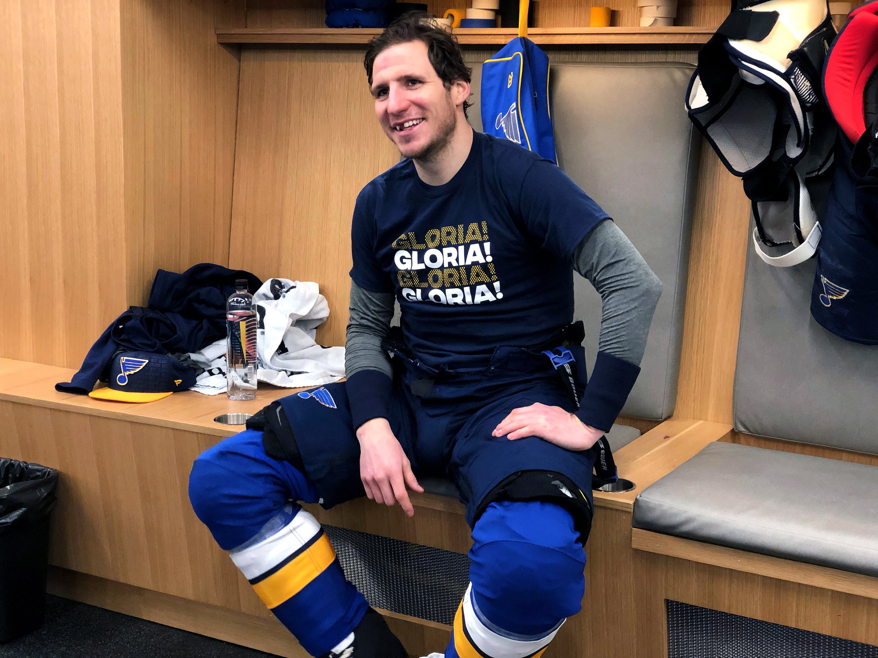 Stl blues gloria shirt hotsell