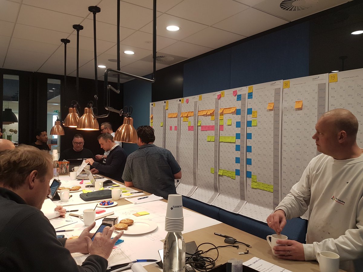 Leanplanning met Projectteam #Diemen bij gewaardeerde opdrachtgever!
