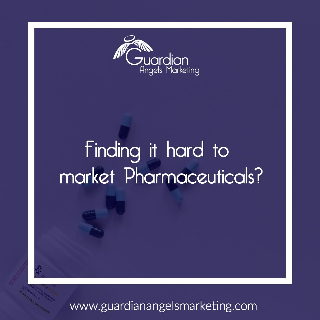 Marketing Pharmaceuticals is a difficult challenge for many pharmaceutical companies.
At Guardian Angels Marketing, we help pharmaceutical and healthcare companies with a wide range of marketing services and medical communications. 

Find out more on our website
#marketingtips