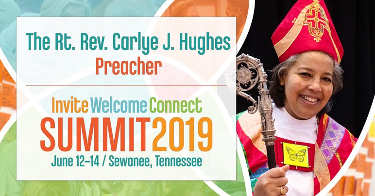 The Rt. Rev. Carlye Hughes, bishop of <a href="/dionewark/">Diocese of Newark</a> will preach at the 2019 Invite Welcome Connect Summit. Newcomers and seasoned practitioners from all over the world will gather to explore this powerful ministry of hospitality and evangelism. Join us! ow.ly/W3ij30o6XtL